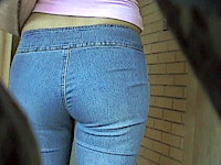 A friend of mine sent this video to me. It was his first day of hunting hot chicks in jeans with hidden camera. He did good!